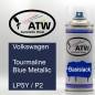 Preview: Volkswagen, Tourmaline Blue Metallic, LP5Y / P2: 400ml Sprühdose, von ATW Autoteile West.